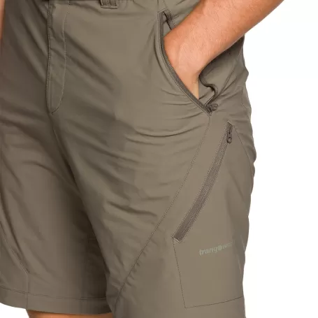 Trangoworld PANT. CORTO PALUA MARRON