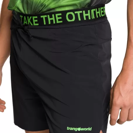 Calções pretos Trangoworld SERVOZ