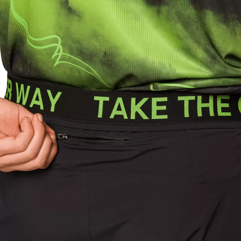 Calções pretos Trangoworld SERVOZ