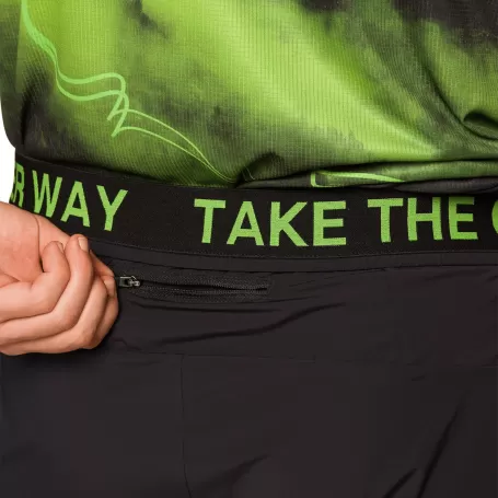 Calções pretos Trangoworld SERVOZ