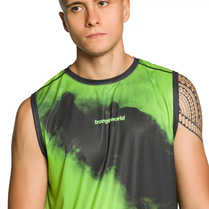 CAMISETA VERDE MERLES Trangoworld