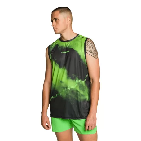 CAMISETA VERDE MERLES Trangoworld