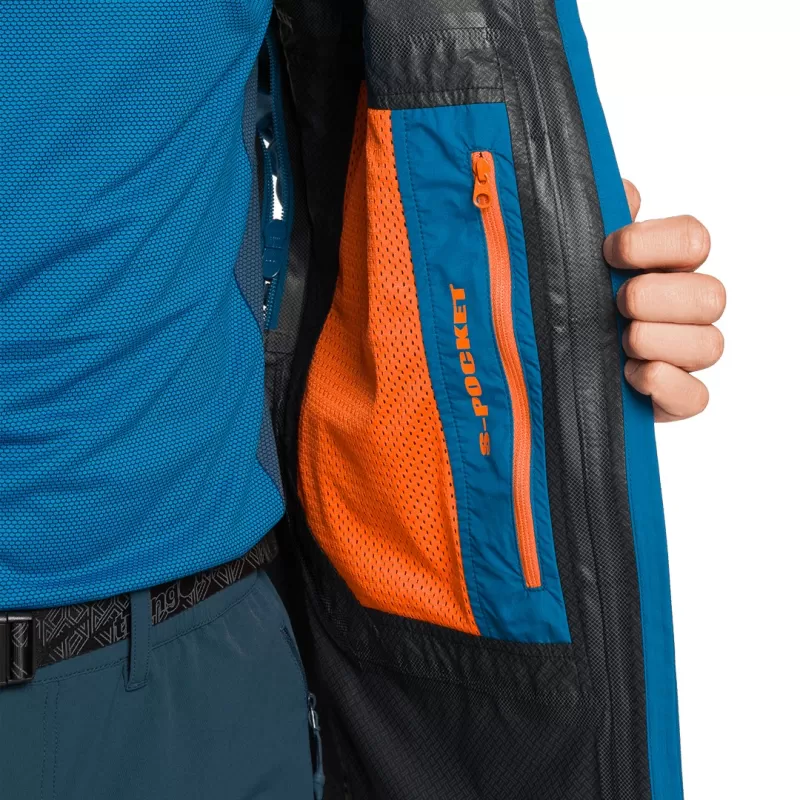 Jaqueta Trangoworld Kilimanjaro DF Azul/Azul Escuro