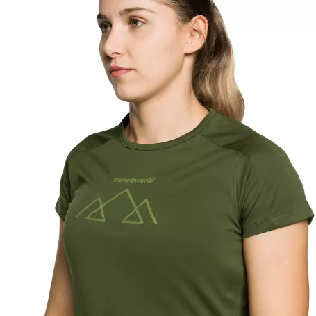 CAMISETA TRANGOWORLD SALUR VERDE ESCURO