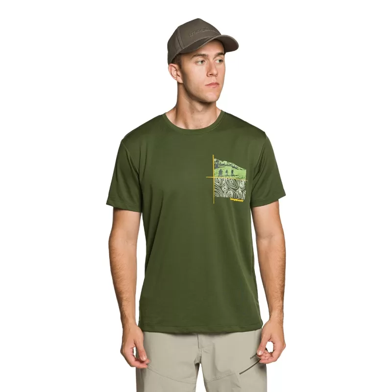 CAMISETA DZUKO VERDE ESCURO Trangoworld