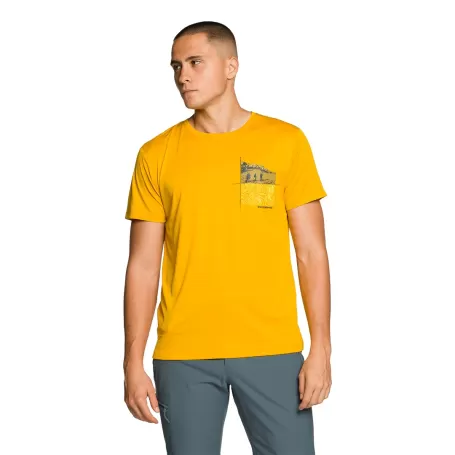 Trangoworld CAMISETA DZUKO AMARILLO