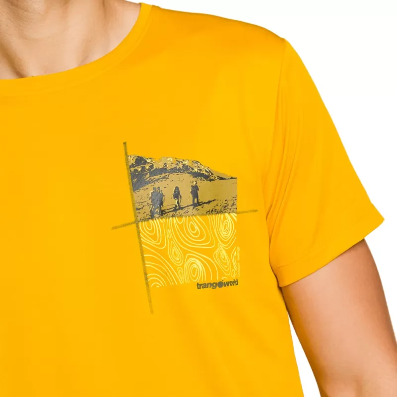 Trangoworld CAMISETA DZUKO AMARILLO
