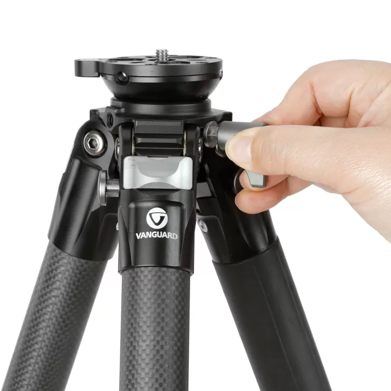Tripé de caça Vanguard Endeavor LT 264CGM65 Carbon, tamanho para viagem