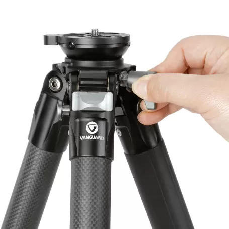 Tripé de caça Vanguard Endeavor LT 264CGM65 Carbon, tamanho para viagem