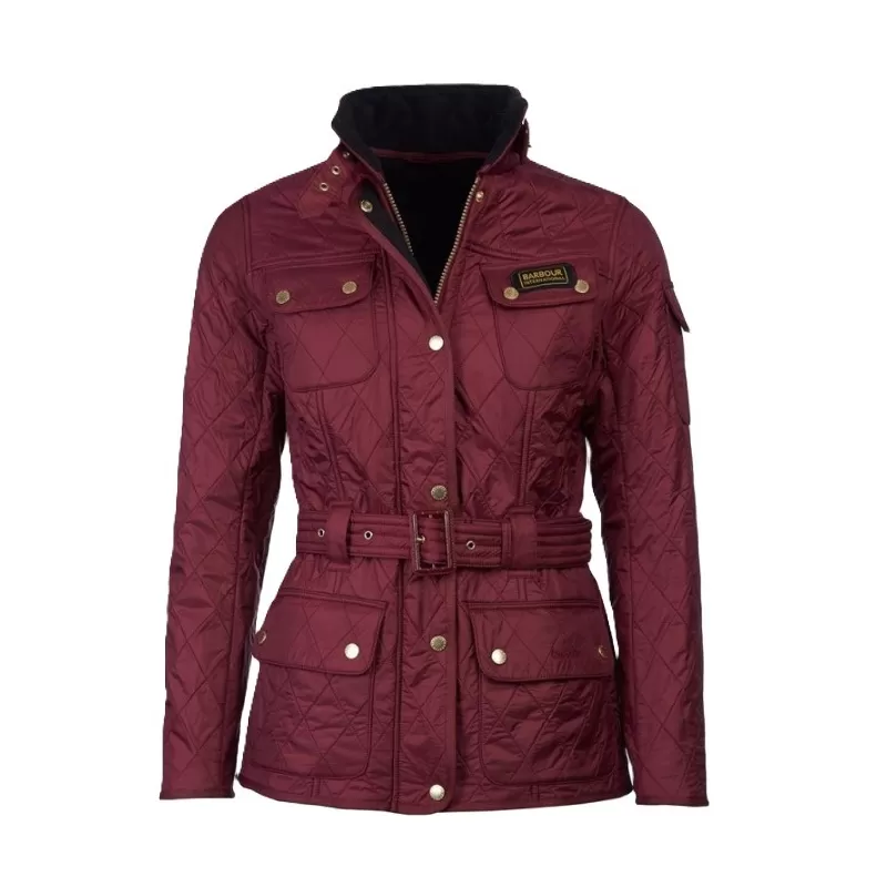 Barbour International Polarquilt Port Red Barbour International Polarquilt Port Red