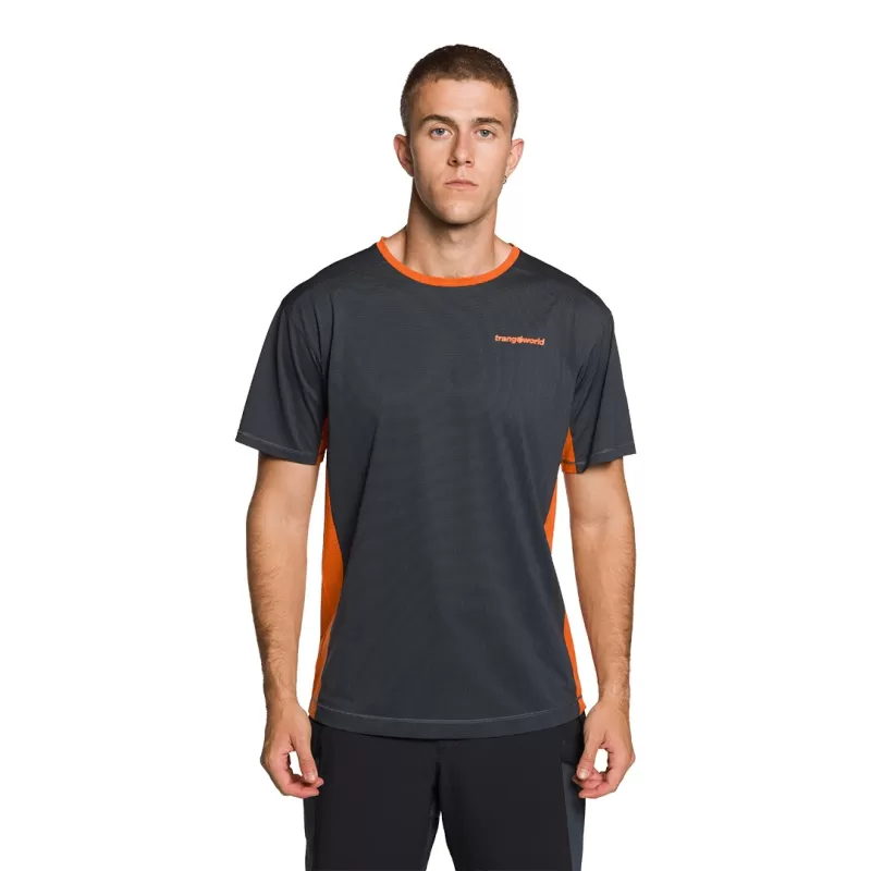Compre T-SHIRT RITSEM ANTRACITE / LARANJA online