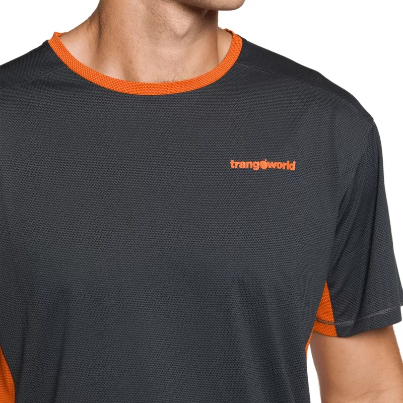 Compre T-SHIRT RITSEM ANTRACITE / LARANJA online