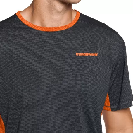 Compre T-SHIRT RITSEM ANTRACITE / LARANJA online