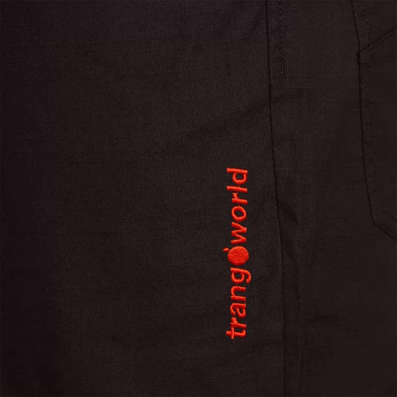 Trangoworld PANTALÓN BERMUDA MAIPO NEGRO