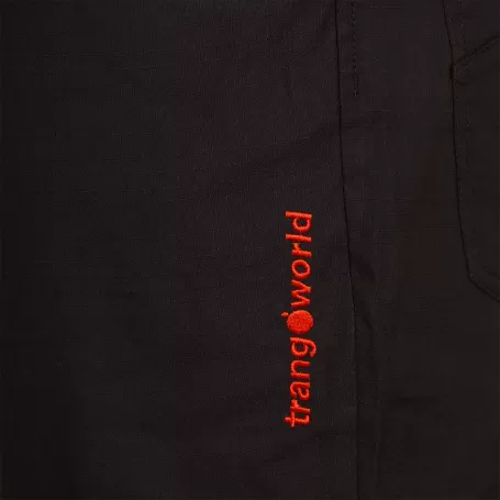Trangoworld PANTALÓN BERMUDA MAIPO NEGRO
