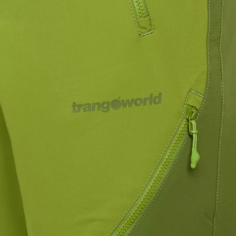 Trangoworld PANTALÓN LARGO GRISONS VERDE/VERDE OSCURO