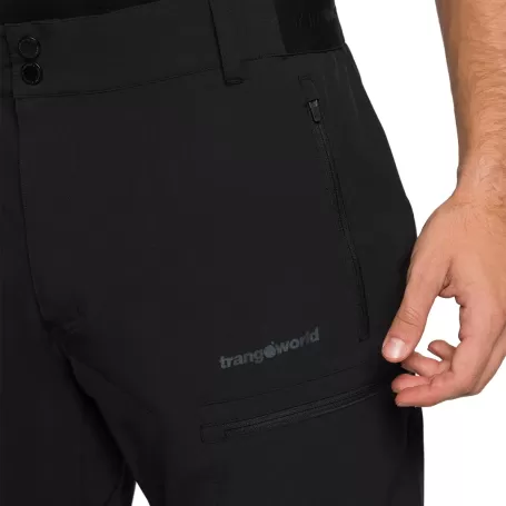 Trangoworld PANTALÓN LARGO PALEC DF NEGRO