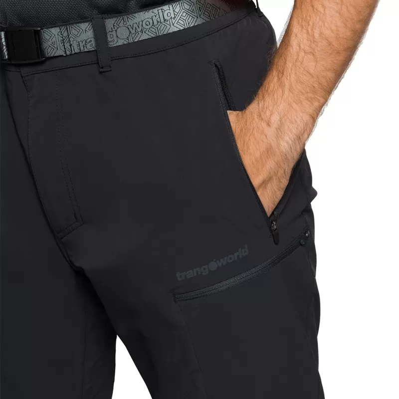 Trangoworld PANTALÓN LARGO DROHMO DF NEGRO