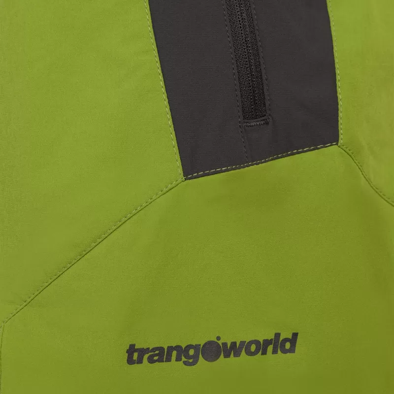 Trangoworld PANTALÓN CORTO ALLO DF VERDE/ANTRACITA