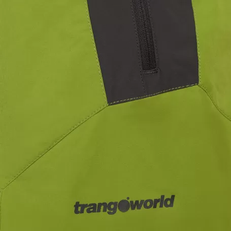Trangoworld PANTALÓN CORTO ALLO DF VERDE/ANTRACITA