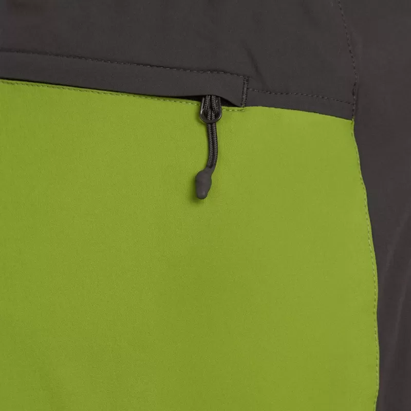 Trangoworld PANTALÓN CORTO ALLO DF VERDE/ANTRACITA