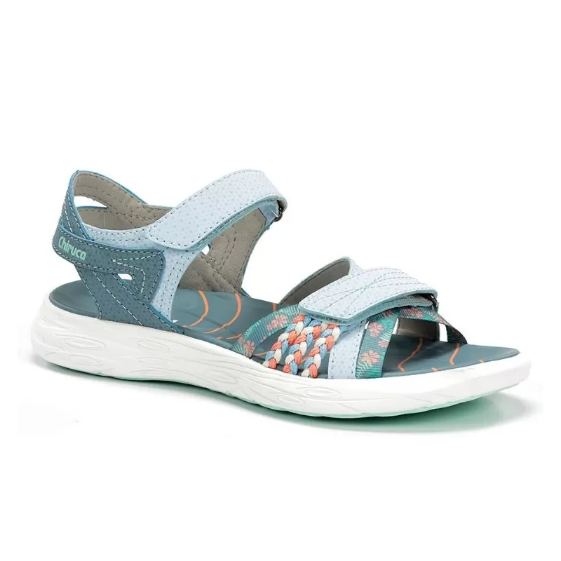 Chiruca BARBATE AZUL VERDE - Sandalias CHIRUCA Travel Sport