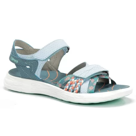 Chiruca BARBATE AZUL VERDE - Sandalias CHIRUCA Travel Sport