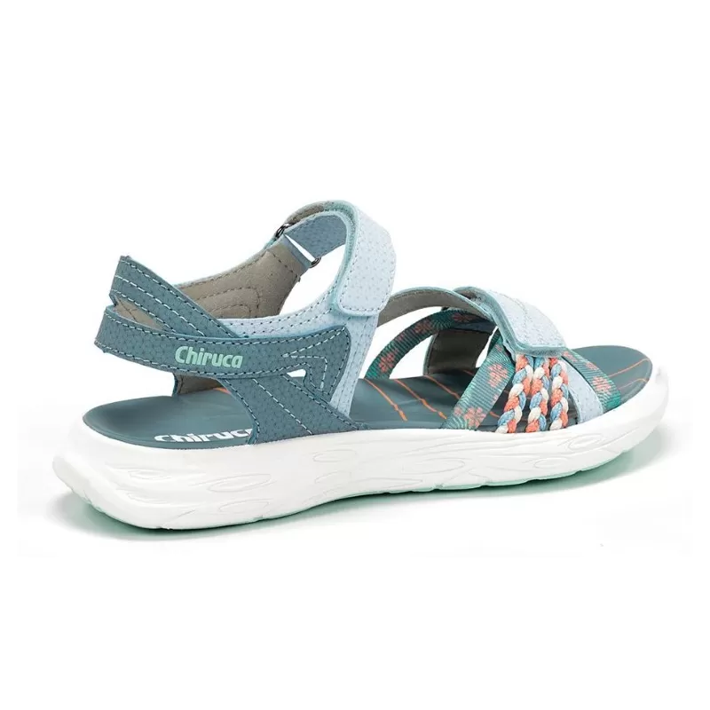 Chiruca BARBATE AZUL VERDE - Sandalias CHIRUCA Travel Sport