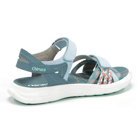 Chiruca BARBATE AZUL VERDE - Sandalias CHIRUCA Travel Sport