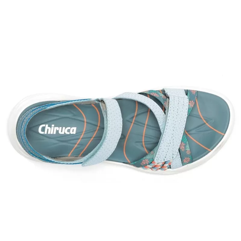 Chiruca BARBATE AZUL VERDE - Sandalias CHIRUCA Travel Sport