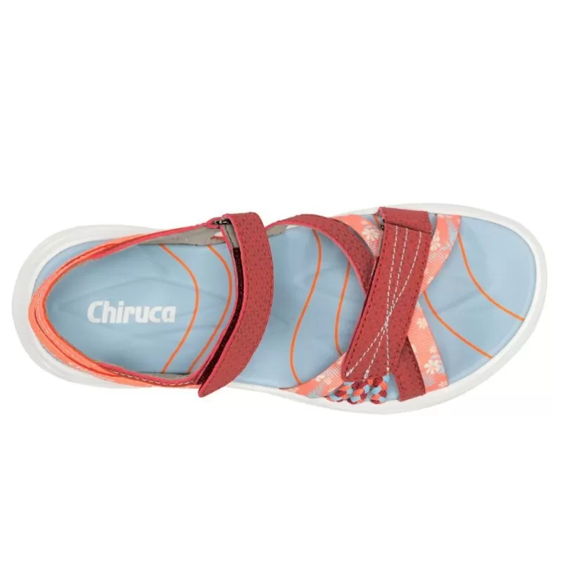 Chiruca Barbat Bordeaux Coral - Sandálias Chiruca Travel Sport