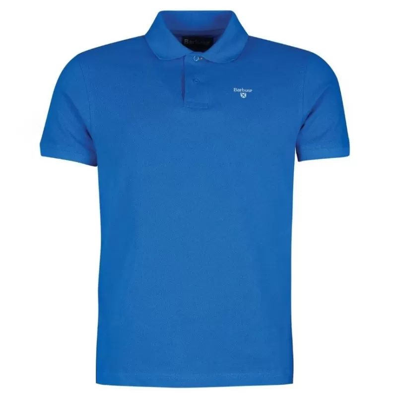 Polo esportivo Barbour azul esportivo Polo esportivo Barbour azul esportivo