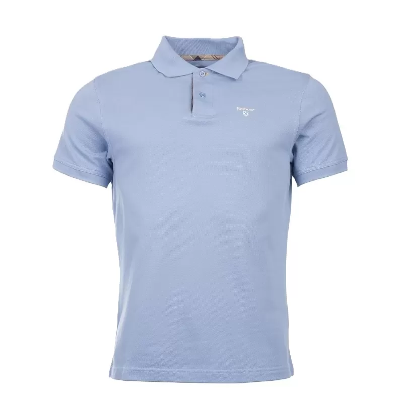 Polo Esportivo Barbour Azul Claro Polo Esportivo Barbour Azul Claro
