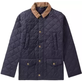 Barbour Canterdale quilt navy