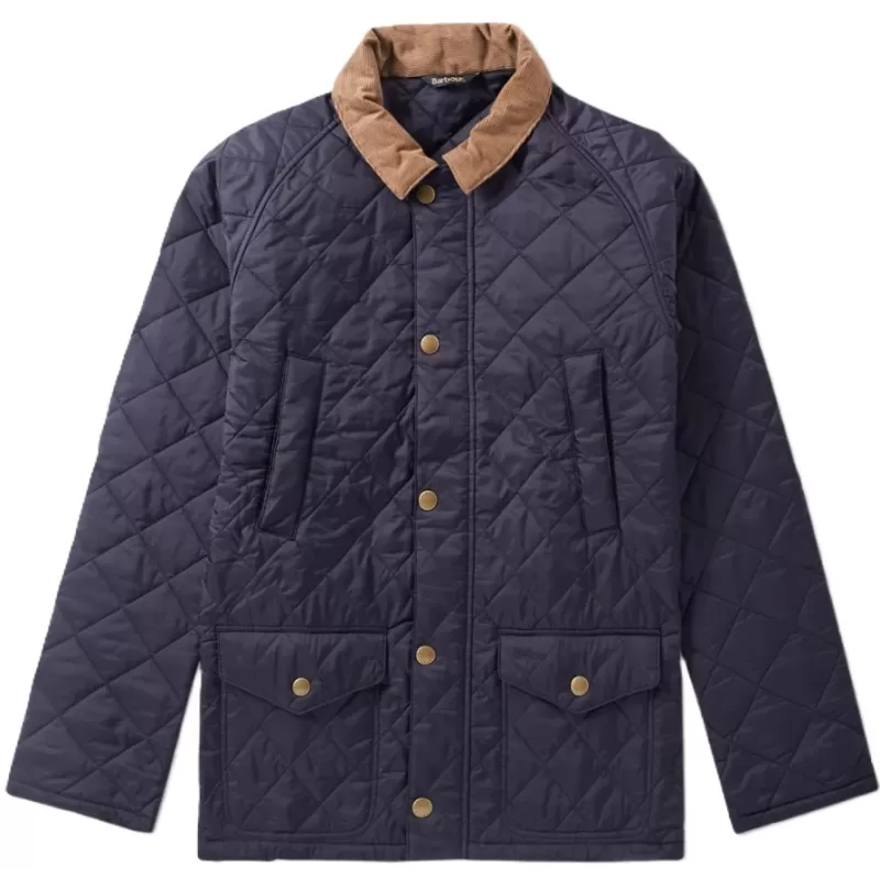 Colcha Barbour Canterdale azul marinho