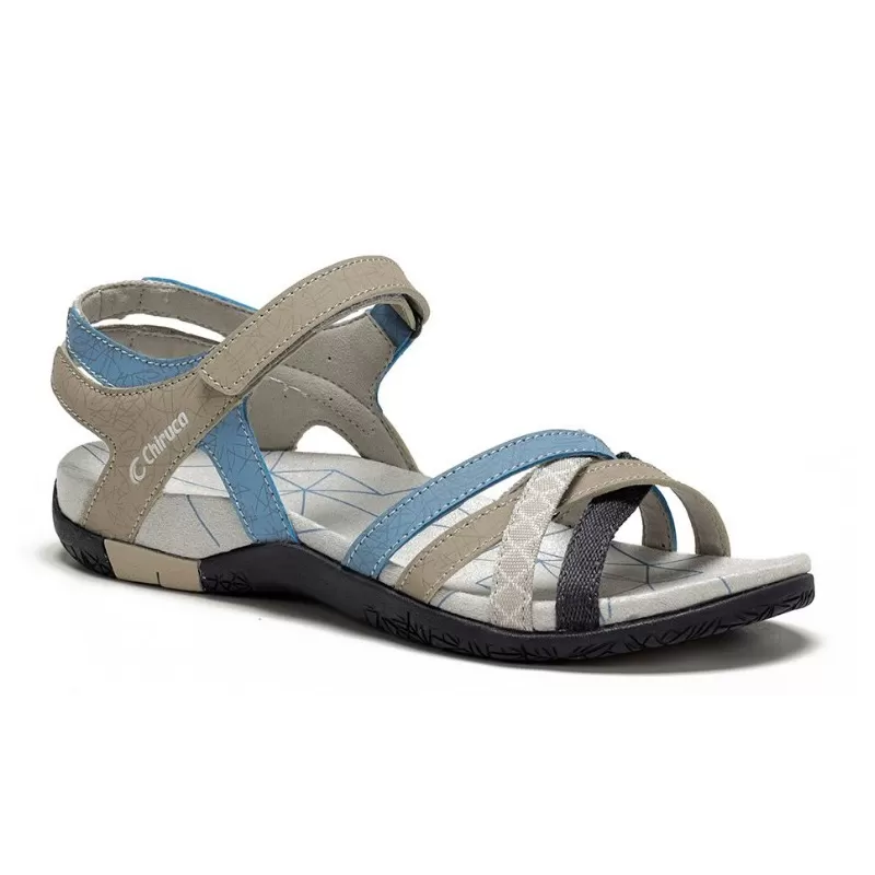 CHIRUCA MALIBU    BEIGE / AZUL