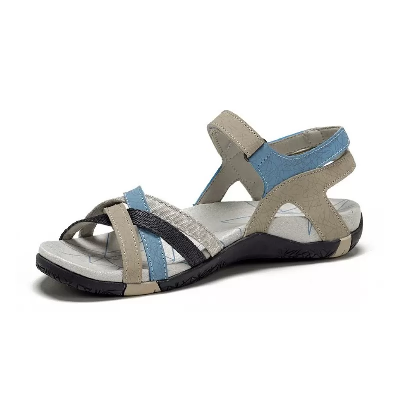 CHIRUCA MALIBU    BEIGE / AZUL
