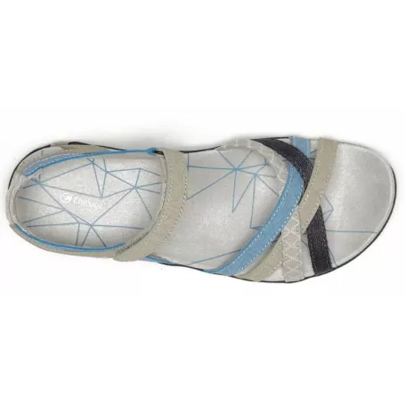 CHIRUCA MALIBU    BEIGE / AZUL