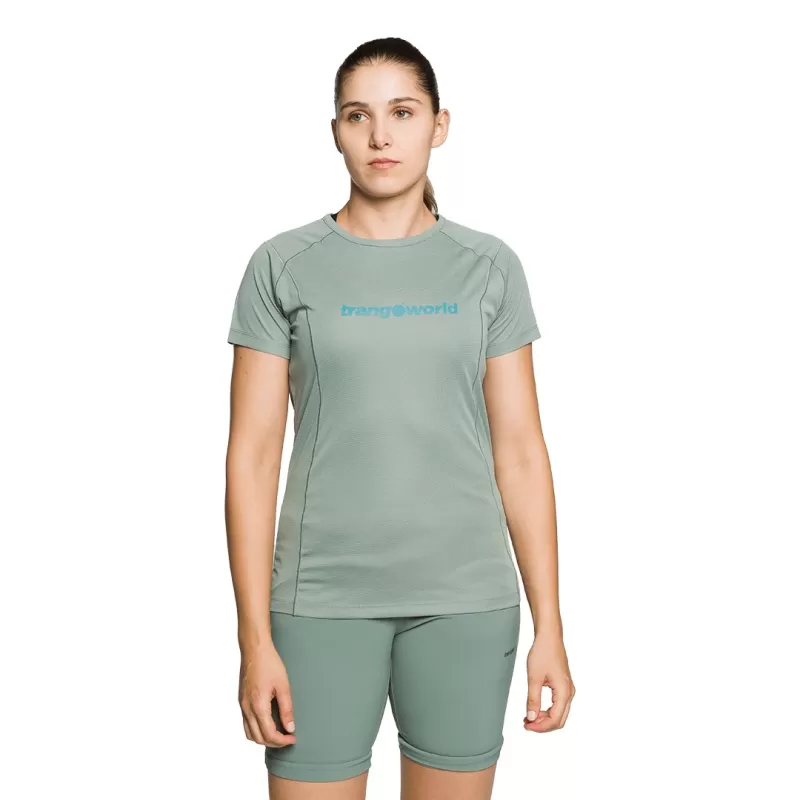 CAMISETA Trangoworld DEMBA AZUL CINZA