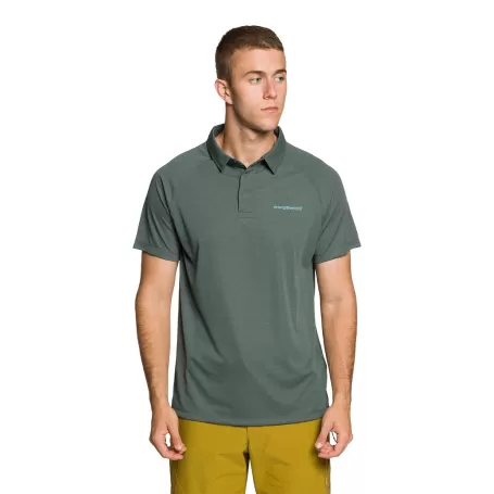 CAMISA POLO COM GORRO AZUL-ESVERDEADO Trangoworld