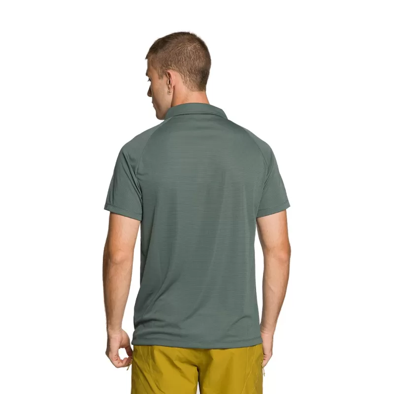 CAMISA POLO COM GORRO AZUL-ESVERDEADO Trangoworld