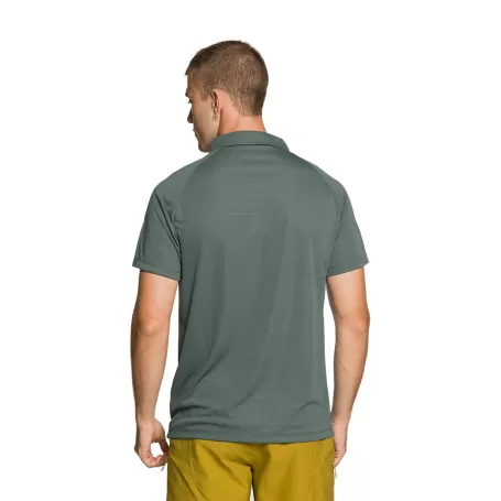 CAMISA POLO COM GORRO AZUL-ESVERDEADO Trangoworld