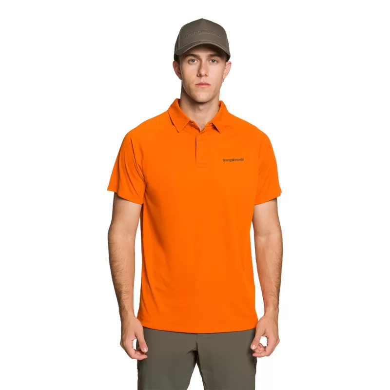 Camisa Polo Trangoworld Laranja Boné