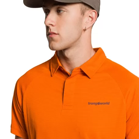 Camisa Polo Trangoworld Laranja Boné
