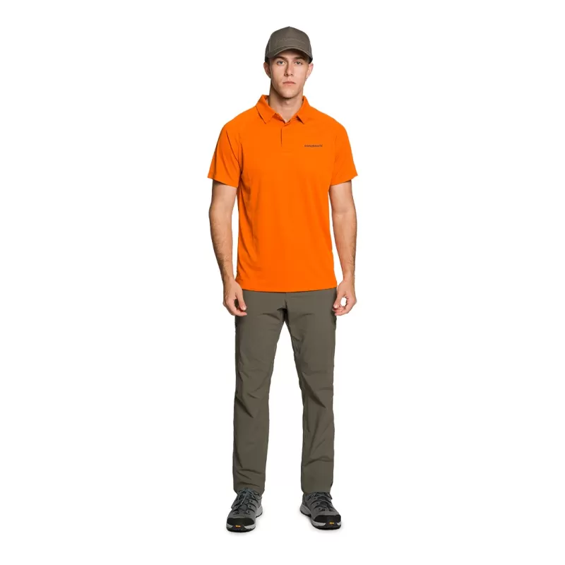 Camisa Polo Trangoworld Laranja Boné