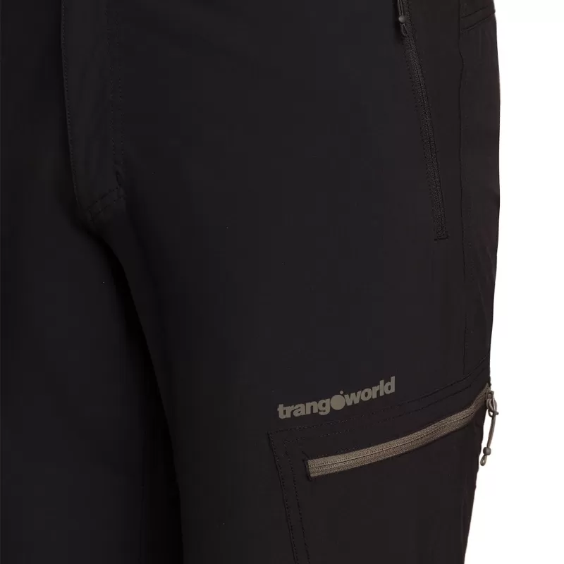 Trangoworld PANTALÓN LARGO FAROE 004 NEGRO
