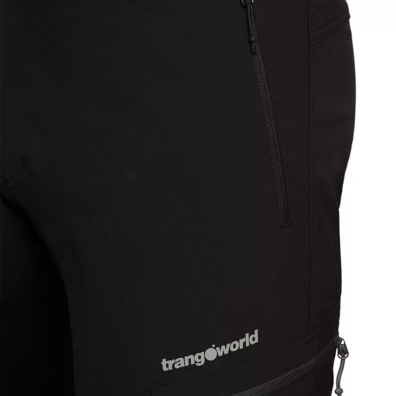 Trangoworld PANTALÓN LARGO FAROE 005 NEGRO
