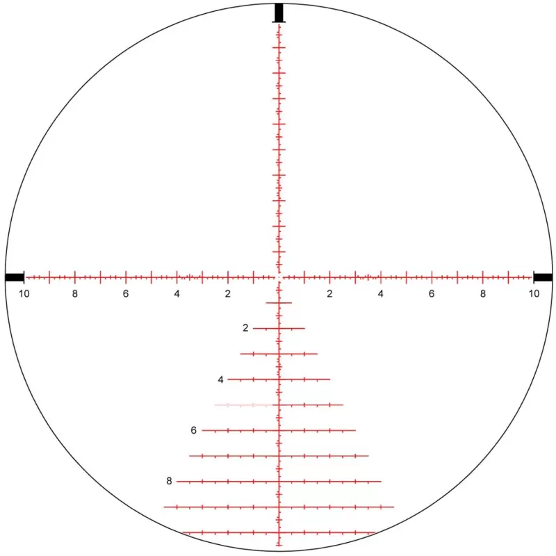 Luneta KAHLES K328i - 3,5-28x50 CCW SKMR4+ com Direita