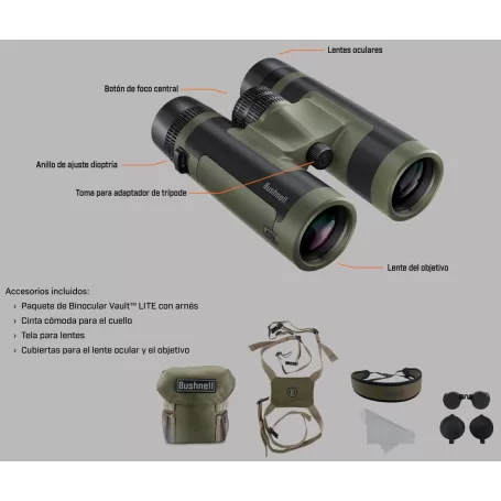 Binóculos BUSHNELL R5 - 12x50