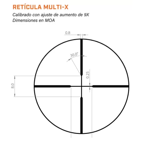 Mira BUSHNELL R3 3-9x40 Multi-X